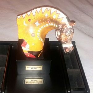 Bill miller ghost horse statue